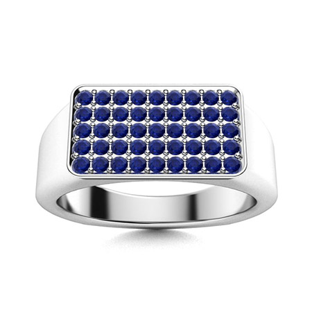 Vintage Men's Sapphire Rings | Men diamond ring, Mens rings for sale, Mens  sapphire ring