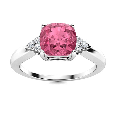 D'Estree Louise Stone-detailing Ring in Pink