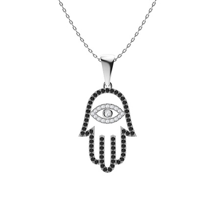 Black Diamond Necklaces | Black Diamond Pendants For Women | Pendants ...