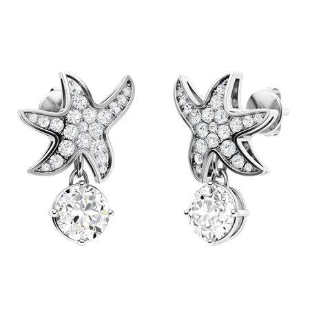 VVS Diamond Earrings For Women | Earrings | Diamondere (Natural ...