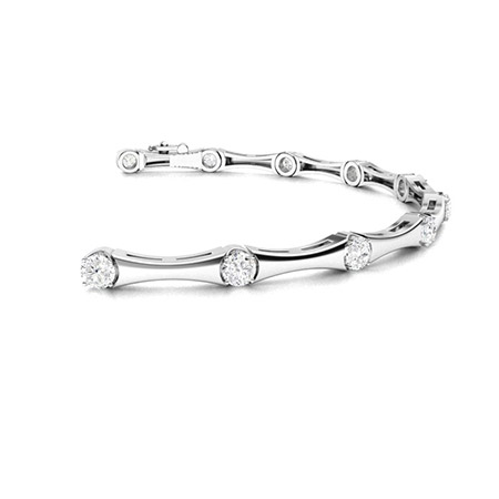VVS Diamond Bracelets For Women | Bracelets | Diamondere (Natural ...