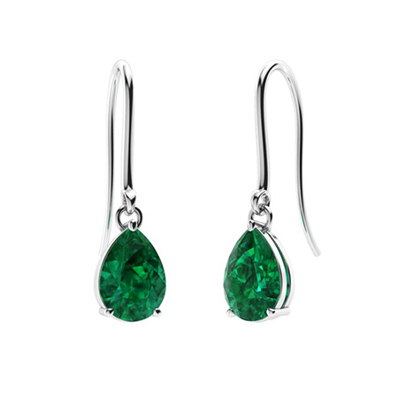 Bacchus Emerald Earrings in 20K Peach Gold – Reinstein Ross
