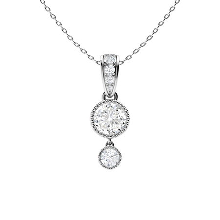 Vvs diamond necklace on sale womens