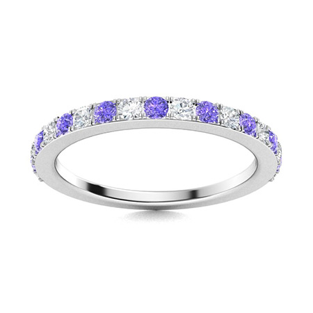 Tanzanite deals band rings