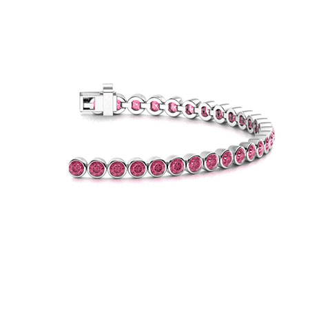 Gentle Heart Bracelet | Pink Tourmaline Bracelet